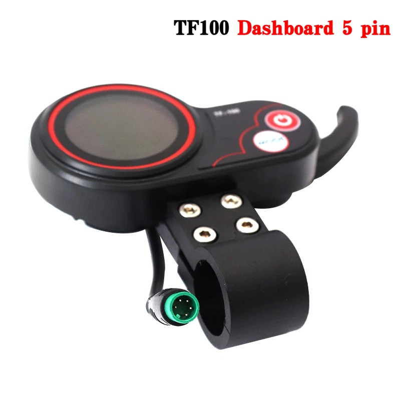 TF-100 5 PIN Electric Scooter Thumb Throttle Speedometer with LCD Display.