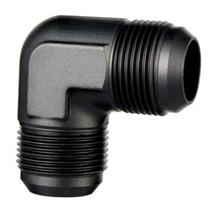 16AN Male to Male Flare 90 Degree Union Coupler Fitting Coupling Aluminum