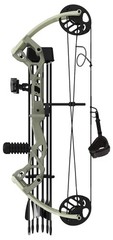 Youth Compound Bow Kit for Beginners – 19″-28″ Draw Length, 15-30 LBS, Arrows In