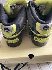 RARE Osiris NYC 83 Men’s Skate Shoes in a black, grey, neon Men’s US Size 11.5