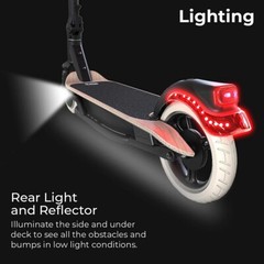 Yvolution YES Adult Electric Scooter, Black