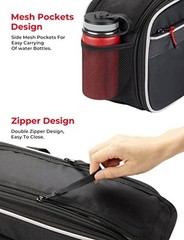 Motorcycle Saddlebags Bag Expandable 24-30L (15L*2) Fit for Mini Motorcycle