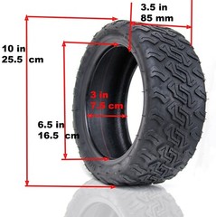 85/65-6.5 Tire & inner Tube Straight Valve For Electric Scooter