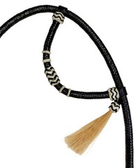 Western One Single Ear Headstall Rawhide Hand Braided Bridle Horse Tack Futurity