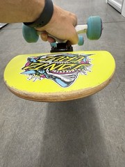 Santa Cruz Skateboard with Lightweight Aluminium Trucks -large Size EUC