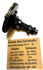 Predator 224 212 Honda Hemi BrownBoxCam RPQ275 CAM ONLY MaxClearance 24hrship