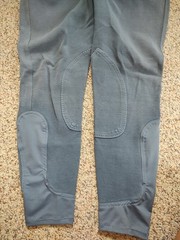 Riding Sport Dover Saddlery Women’s Size 30 Gray/Blue Knee Patch Riding Breeches