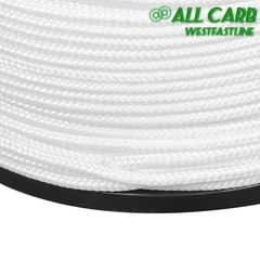 3/8in × 500ft Nylon Solid Braid Rope High UV Abrasion Resistance Industrial