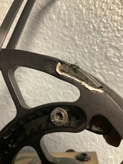 Hoyt RX-7 RX7 Carbon REDWRX RIGHT Hand Buckskin 28.5/60-70 Excellent Needs CAM