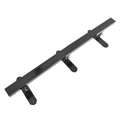 6ft Flat Bar Skate Rail Adjustable Skateboard Ramp Grind Rail For BMX & Scooters