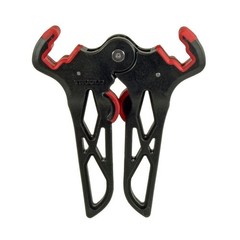 Truglo Bow Jack Folding Bow Stand Mini 5.8″ Lightweight Black/Red – TG393BR