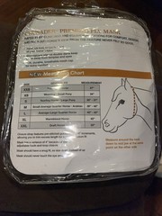 Cashel Crusader Fly Mask standard With Ears- Yearling/ Large Pony Animal Print