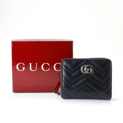 GUCCI 813370 GG Marmont Mini Compact Wallet
