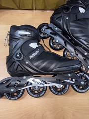Adult Inline Skates for Men Women, Fitness Blades w Aluminum Frame Size 14 Mens
