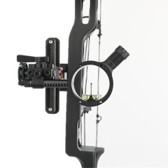 1Pin Compound Bow Sight 4X 6X 8X Lens 0.019″ Micro Fiber Adjustable Archery Hunt