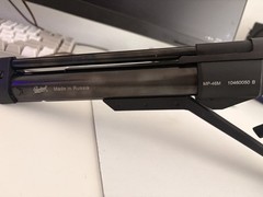 Baikal IZH-46M .177 Cal Lever Single Stroke Air Pistol Custom Left-Handed Grip