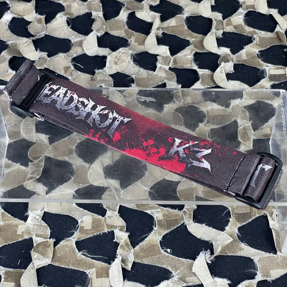 NEW KM Paintball Universal JT Goggle Strap – Headshot