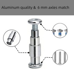16Pcs Aluminum Skate Bearing Spacers 6mm Axle Speed Spacers for 8mm Bearings