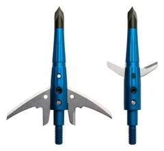 Swhacker Broadhead Levi Morgan 2-Blade Curved 100 Grain 2″ Cut 3 Pack – SWH00261
