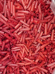 Arrow Nocks 24 Pcs 5/16″ red nylon plastic, glue on, archery