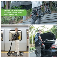 600W ELECTRIC SCOOTER ADULT 32KM/H MAX SPEED FOLDABLE E-SCOOTER SHOCK APSORPTION