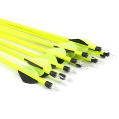 12pcs 30″ Carbon Arrows Spine 500 OD7.8mm Archery Compound Recurve Bow Hunting