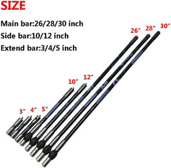 Archery Bow Stabilizer 3/4/5/10/12/26/28/30 inch Carbon Fiber Bow Balance Bar St