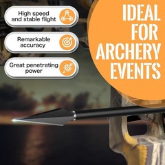 Broadheads 100/120/125/150 Grain Traditiona Archery Arrow Tips for Compound, …