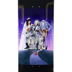 Welcome X Beetlejuice Skateboard Deck Showtime On Popsicle Black/Purple 8.5″ x