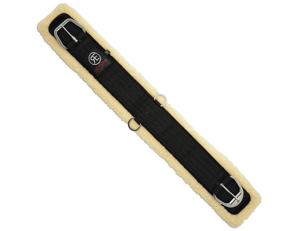 Reinsman Cinch Straight Fleece Stainless Steel Roller Buckles 9603