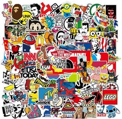 300 Random Skateboard Stickers Bomb Vinyl Laptop Luggage Decals Dope Sticker