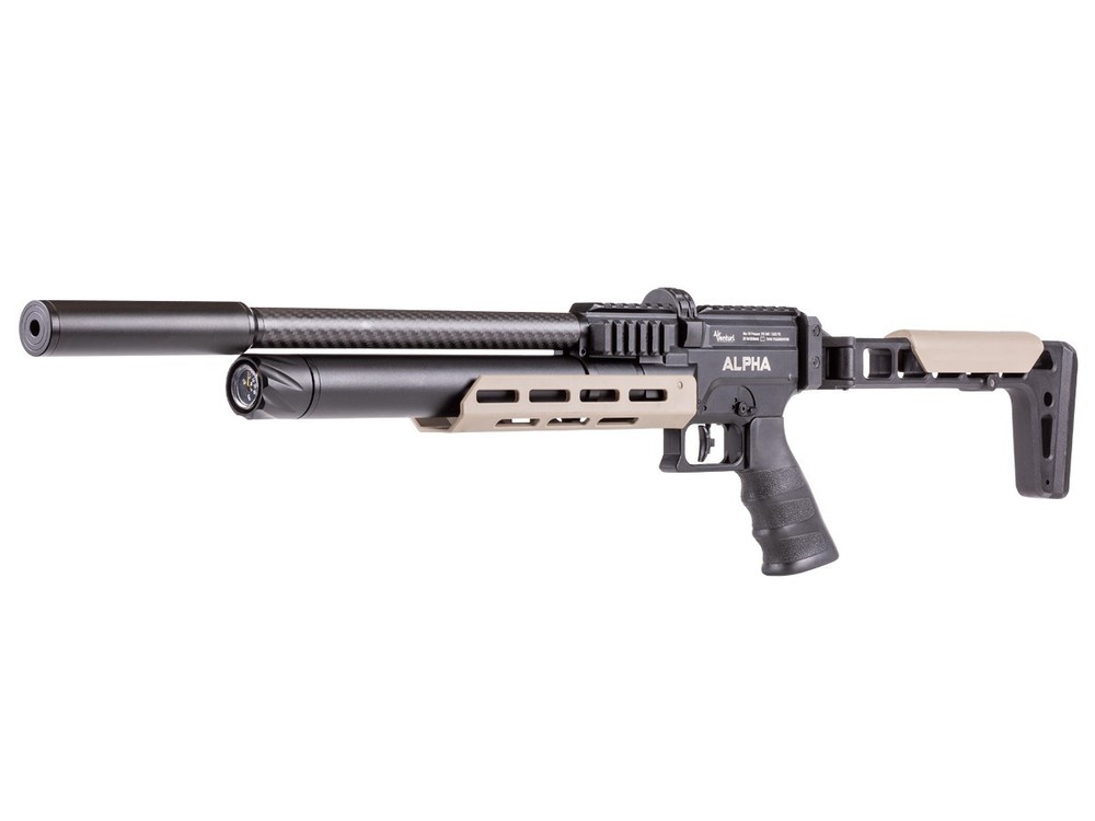 Air Venturi Alpha Air Rifle, Standard Tube, .22 Cal