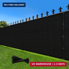 LOVE STORY 6’x 50′ Fence Privacy Screen Outdoor Mesh Fencing Covers Screen Fence