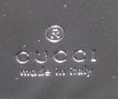 Gucci Shima Round-Zip Long Wallet Black Silver Hardware Japan 0611574