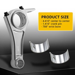 4.41″ Billet Aluminum Connecting Rod For Honda GX340 GX390 Predator 420CC