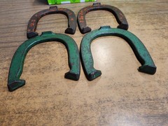 4 Double Ringer 2-1/2 Lb Pitching Horseshoes