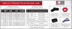 Tower Jig for Archery – Compatible with Various Shafts