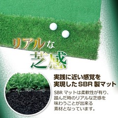 [3m] [SBR] [300×50cm] [With mirror] Golf putting practice mat set