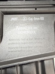 All Metal Airsoft Gun Tested Working. Battery Not Included