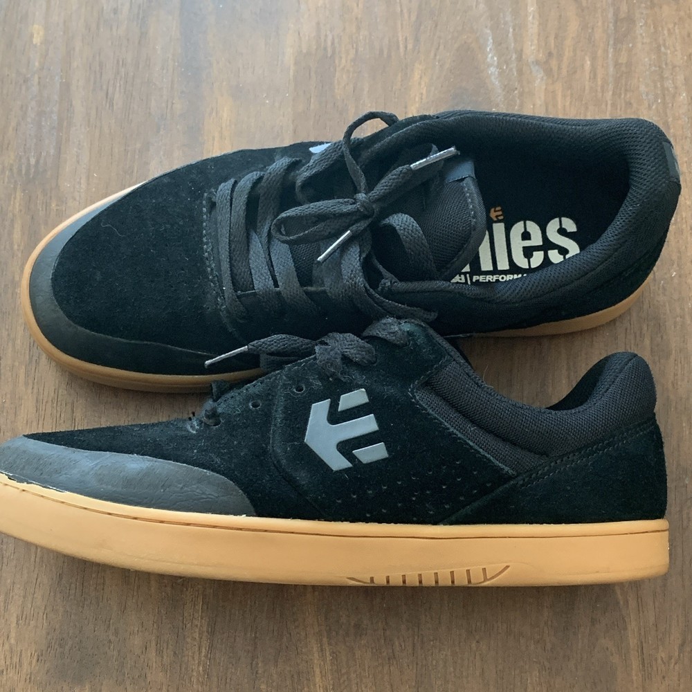 Etnies Marana Men’s Skateboarding Shoes Black/Gum US Size 9 Medium (D)