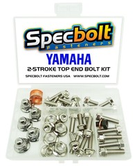 Yamaha YZ Top End Engine Bolts Nuts Kit Nickel 85 125 250 YZ65 YZ85 YZ125 YZ250