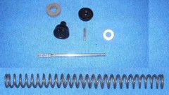 DAISY 111-40 RUBBER SEAL SET w/HP SPRING CONVERT FROM LEATHER TO RUBBER SEALS