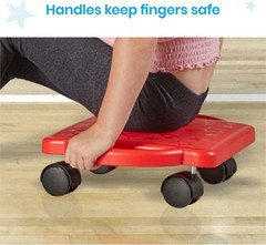 Lightweight Blue Floor Scooter Board for Kids – Builds Coordination & Strength