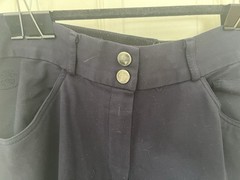 Piper by Smartpak Equestrian Riding Pants Women’s Size 34R Dark Grey – Excellent