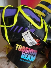 Roller Derby Cobra Torsion Beam Roller Skates Sz 10 Men’s Purple Black NWT Box