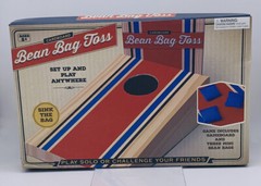 Cardboard Bean Bag Toss Party Game Complete Set 3 Mini Bags Ages 8+ New Open Box