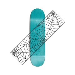 Hard Luck Skateboard Griptape Reverse Web Clear/Black 9″ x 33″
