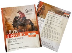 UltraCruz Equine Aloe Vera Supplement for Horses 30 Single Serv Pellet (30 Day)
