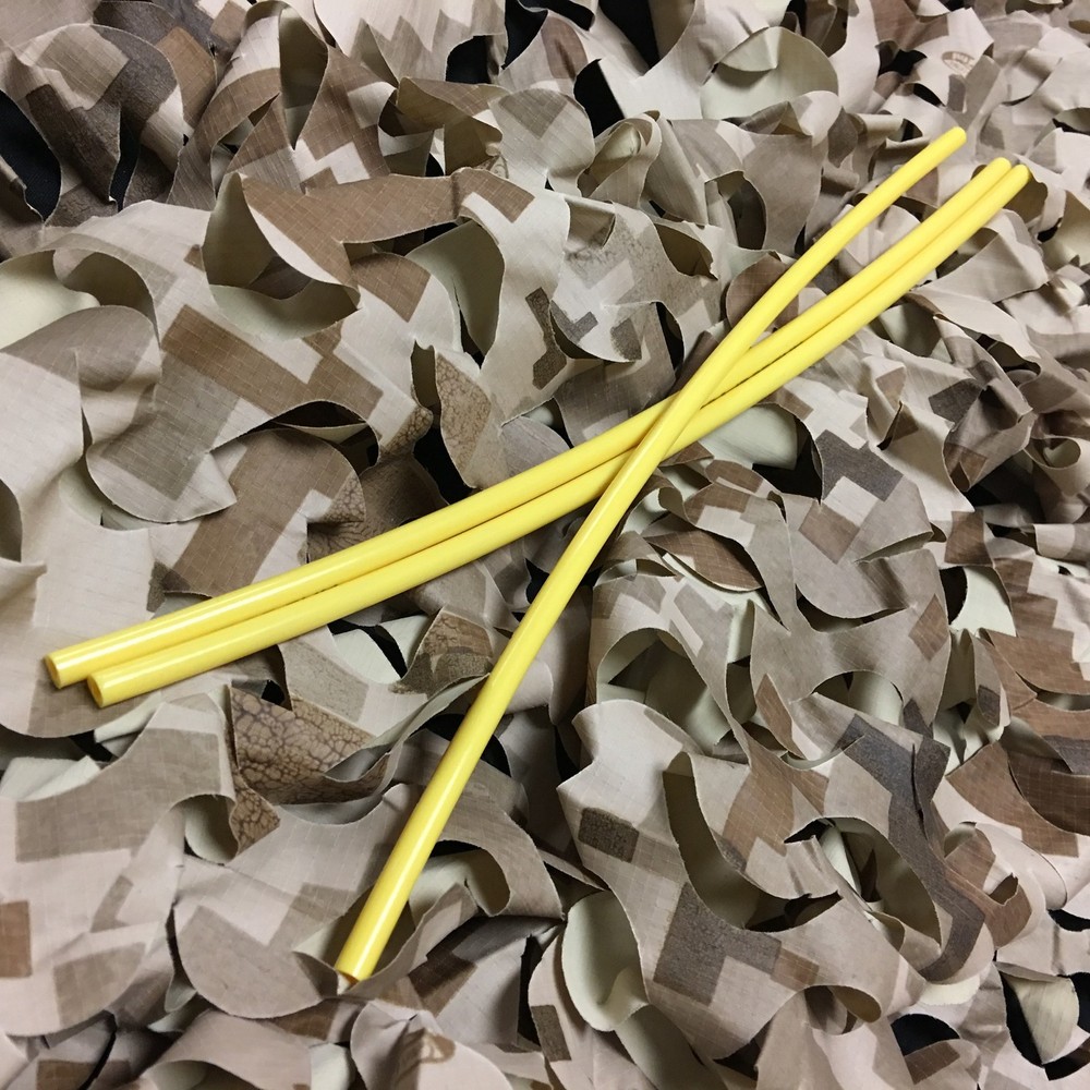 NEW Paintball Marker Gun Macroline Macro Line Air Hose – 1 Foot (3 Pack) Yellow