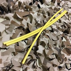 NEW Paintball Marker Gun Macroline Macro Line Air Hose – 1 Foot (3 Pack) Yellow